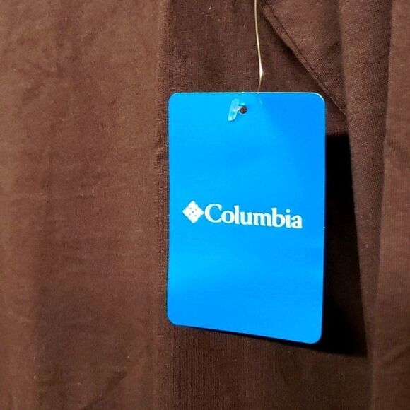 Columbia Unisex Lookout Point Graphic Long Sleeve Tee Purple Large NWOT - Picture 6 of 10